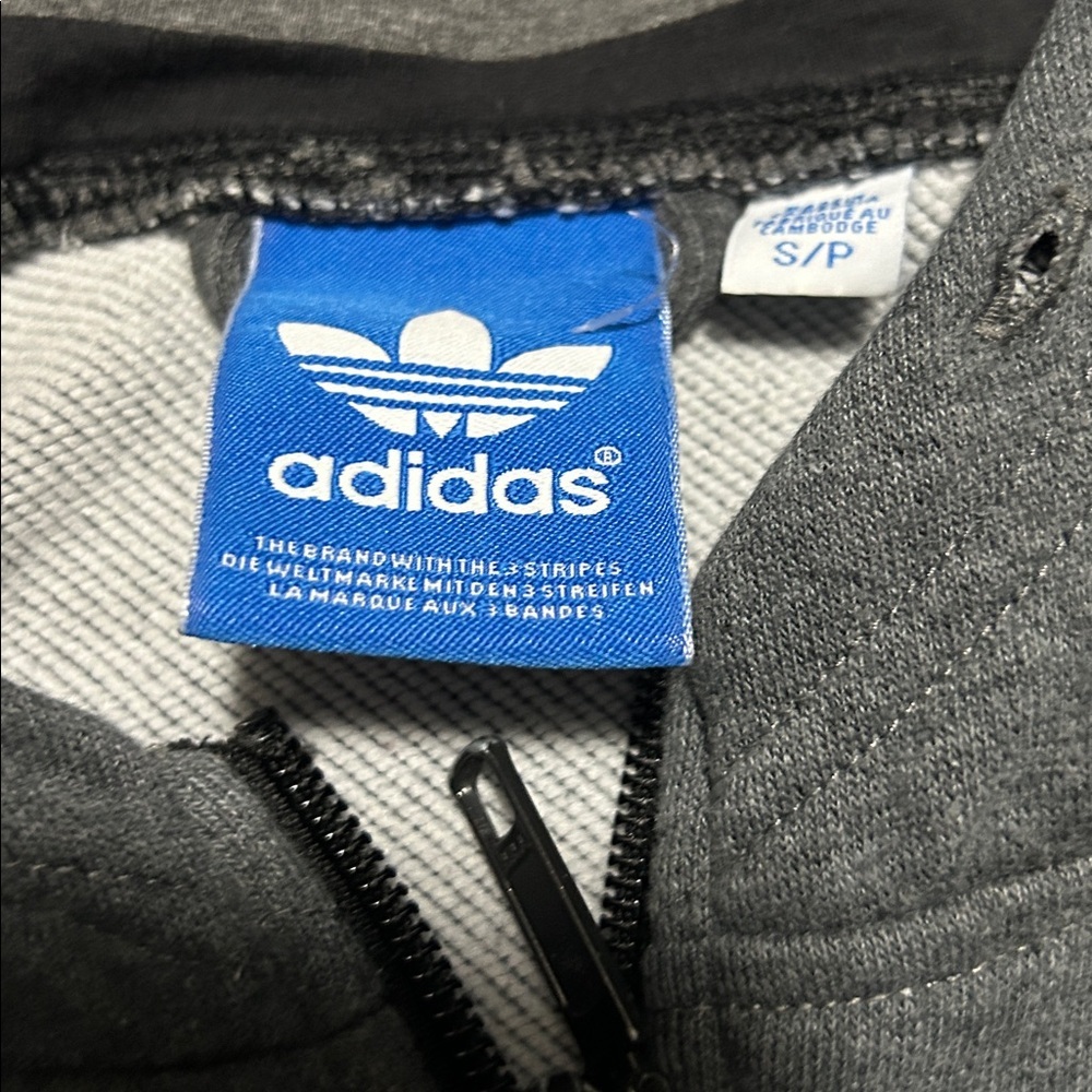 Vintage Adidias Zip Up Sweater - Picture 3 of 6